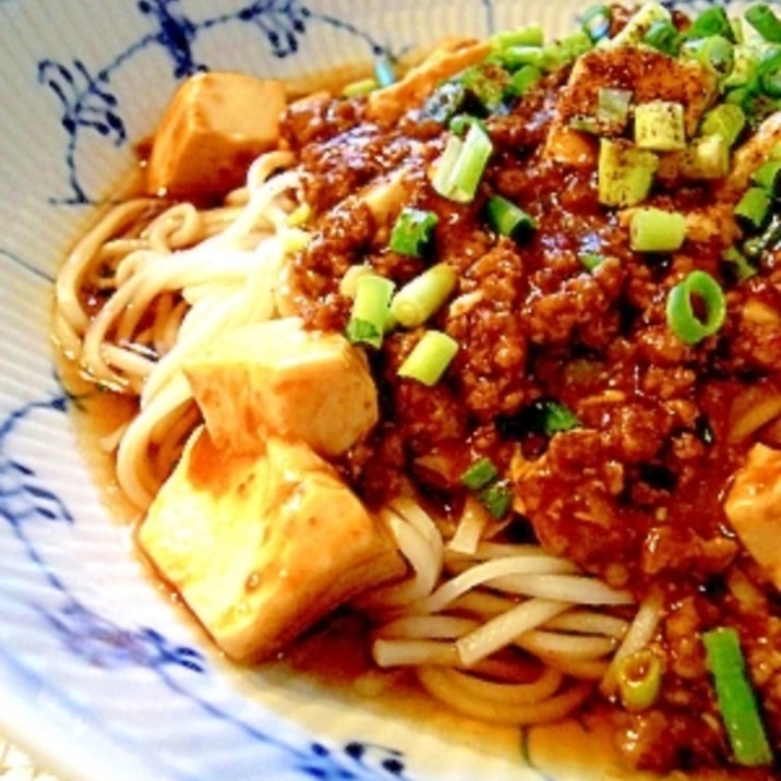 テレビで紹介されました★冷・熱!麻婆豆腐麺!!